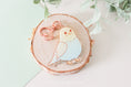 Load image into Gallery viewer, Blue Budgie - Acrylic Keychain