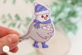 Load image into Gallery viewer, Edward with Snowballs - Sticker