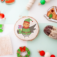 Load image into Gallery viewer, Robin the Christmas Elf Vinyl Sticker - Christmas Collection
