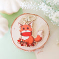 Load image into Gallery viewer, Autumnal Fox - Keychain
