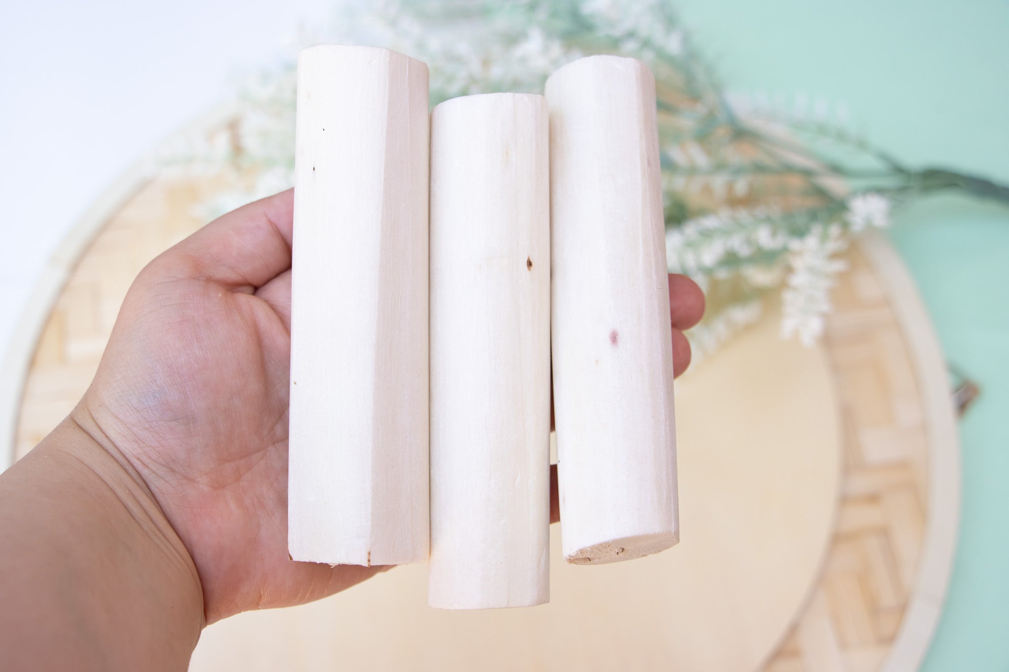 Sola Log without Bark - Toy Part