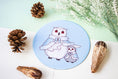 Load image into Gallery viewer, Frosty Feather Mouse Mat - Winter Collection
