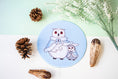 Load image into Gallery viewer, Frosty Feather Mouse Mat - Winter Collection
