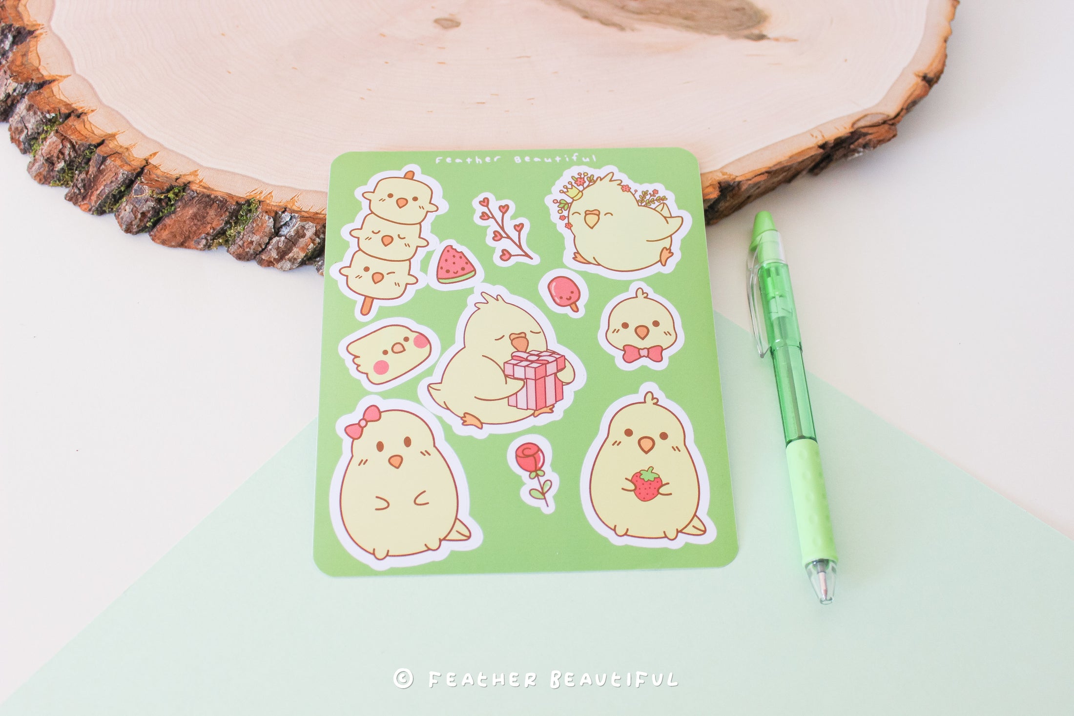 Pretty Valentine- Sticker Sheet