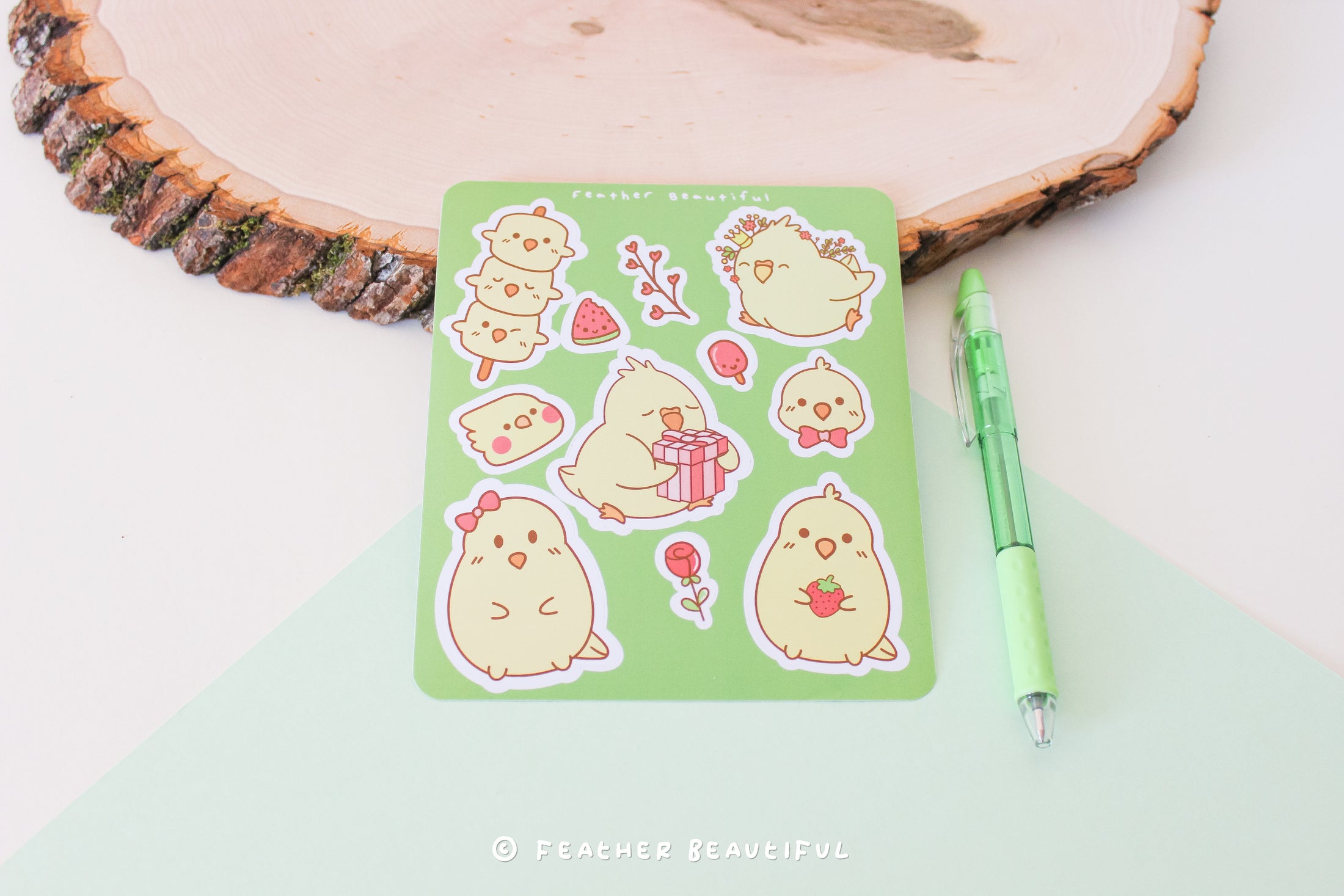 Pretty Valentine- Sticker Sheet