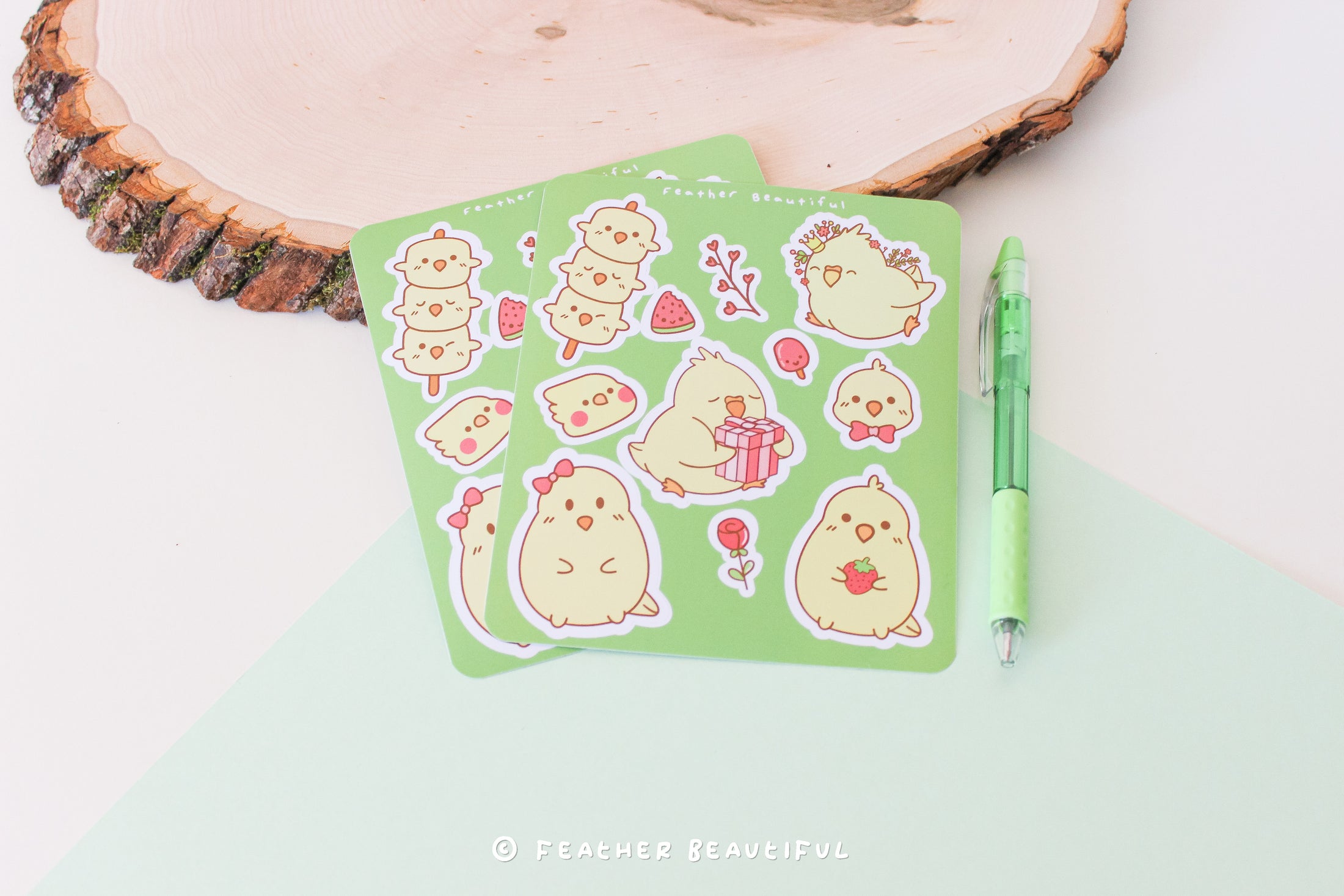 Pretty Valentine- Sticker Sheet