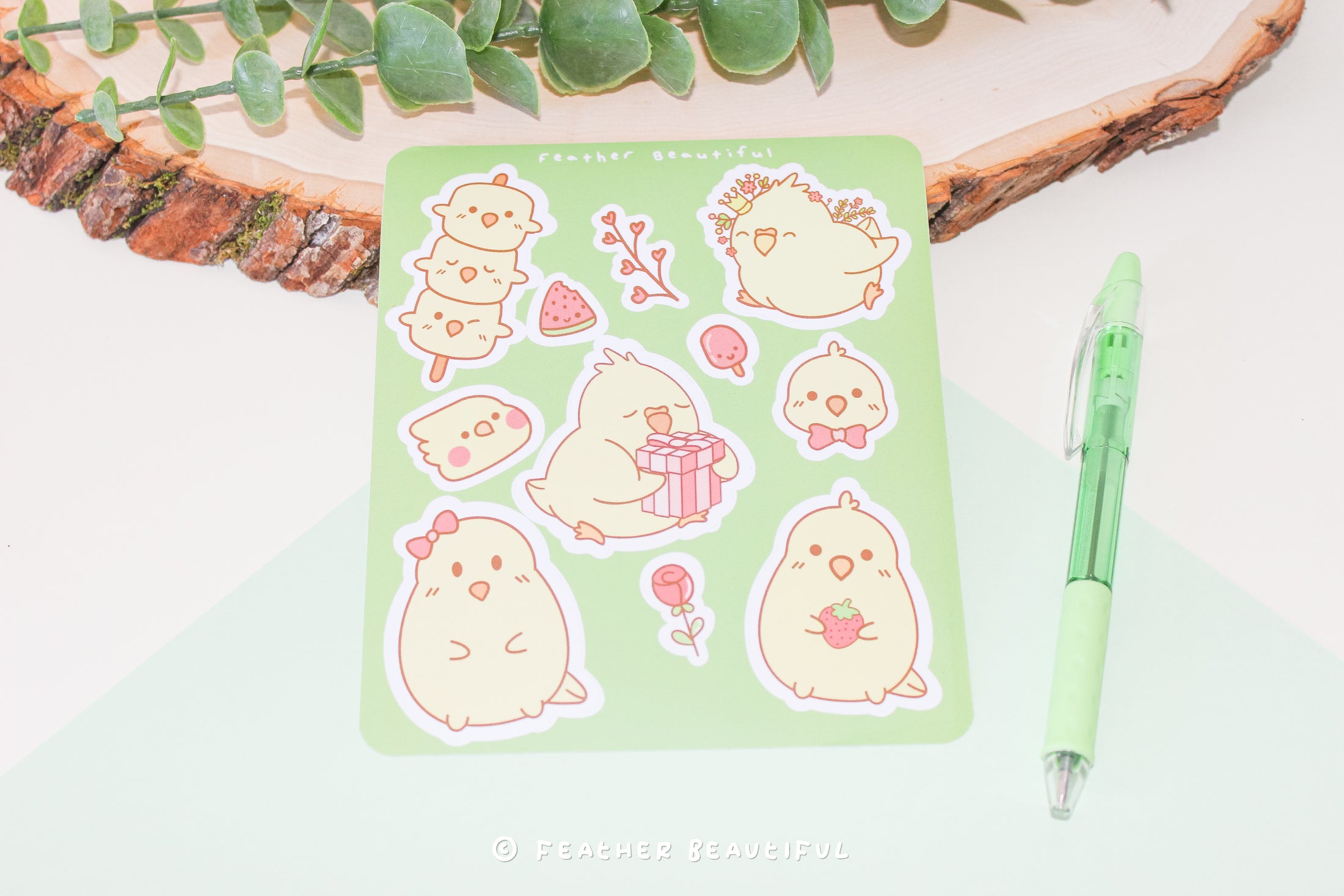 Pretty Valentine- Sticker Sheet