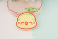 Load image into Gallery viewer, Kawaii Green Budgie - Acrylic Keychain
