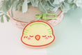 Load image into Gallery viewer, Kawaii Green Budgie - Acrylic Keychain

