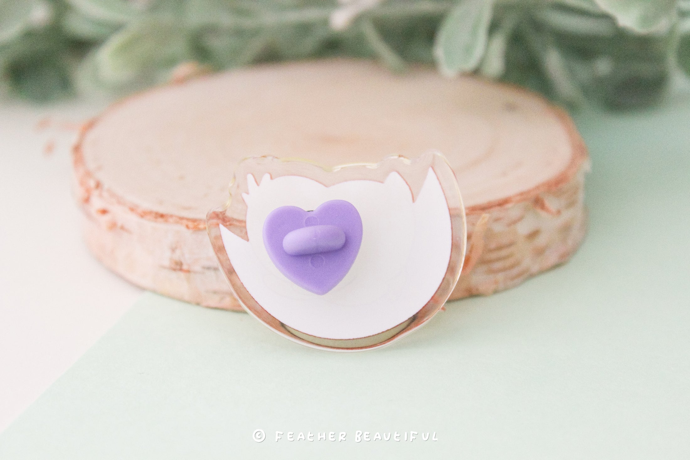 Sleeping Cockatiel - Acrylic Pin