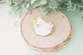 Load image into Gallery viewer, Grey Cockatiel - Enamel Pin
