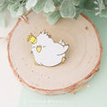 Load image into Gallery viewer, Grey Cockatiel - Enamel Pin
