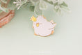 Load image into Gallery viewer, Grey Cockatiel - Enamel Pin
