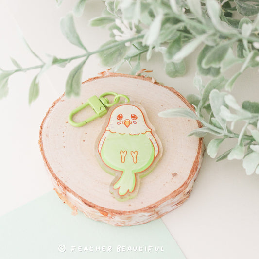 Cute Kiwi Bird - Acrylic Keychain