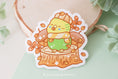 Load image into Gallery viewer, Autumn Budgie - Sticker
