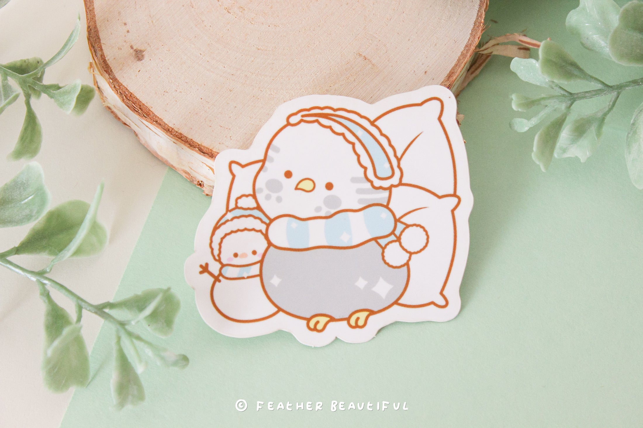 Snow Bird Sticker - Sticker