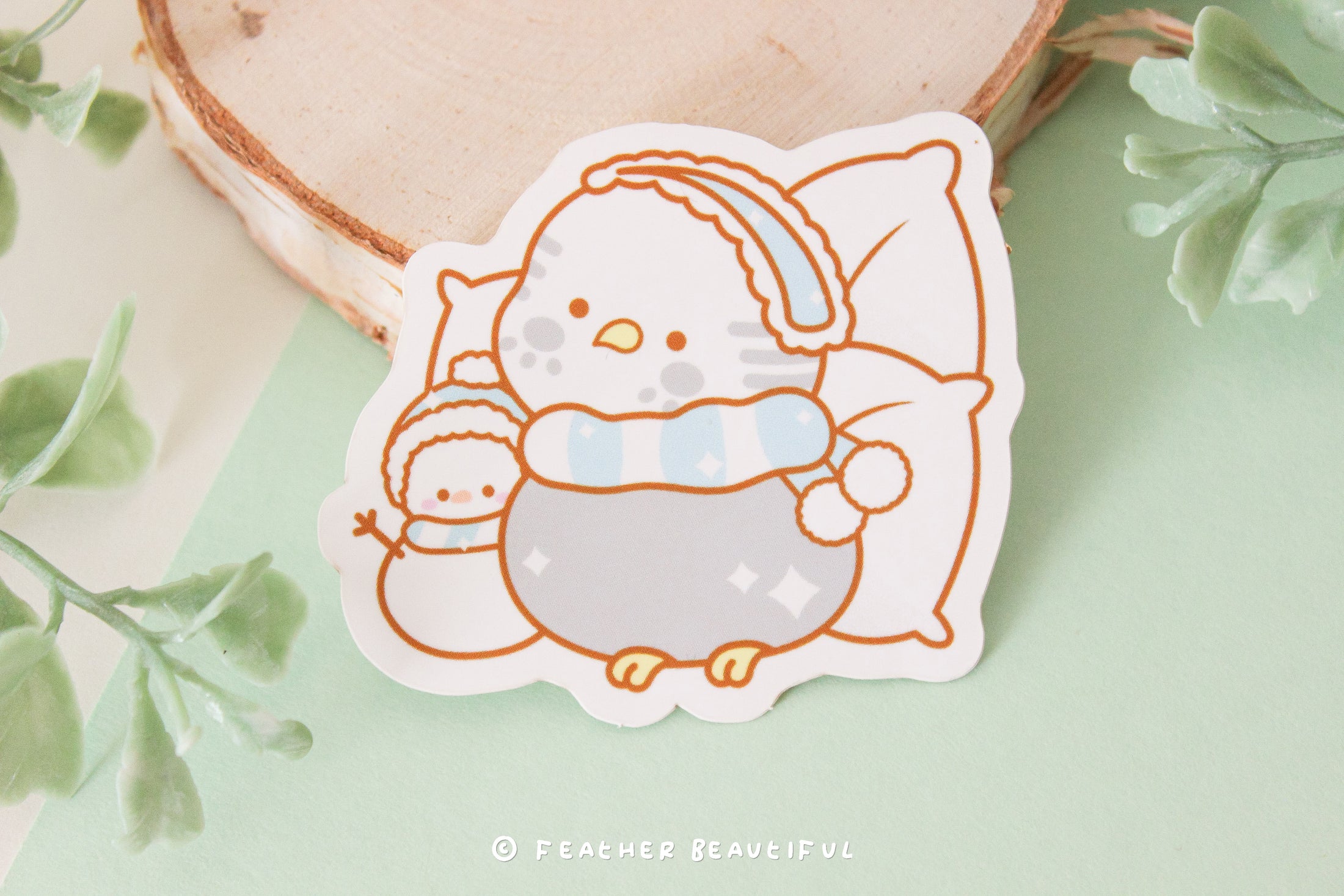 Snow Bird Sticker - Sticker