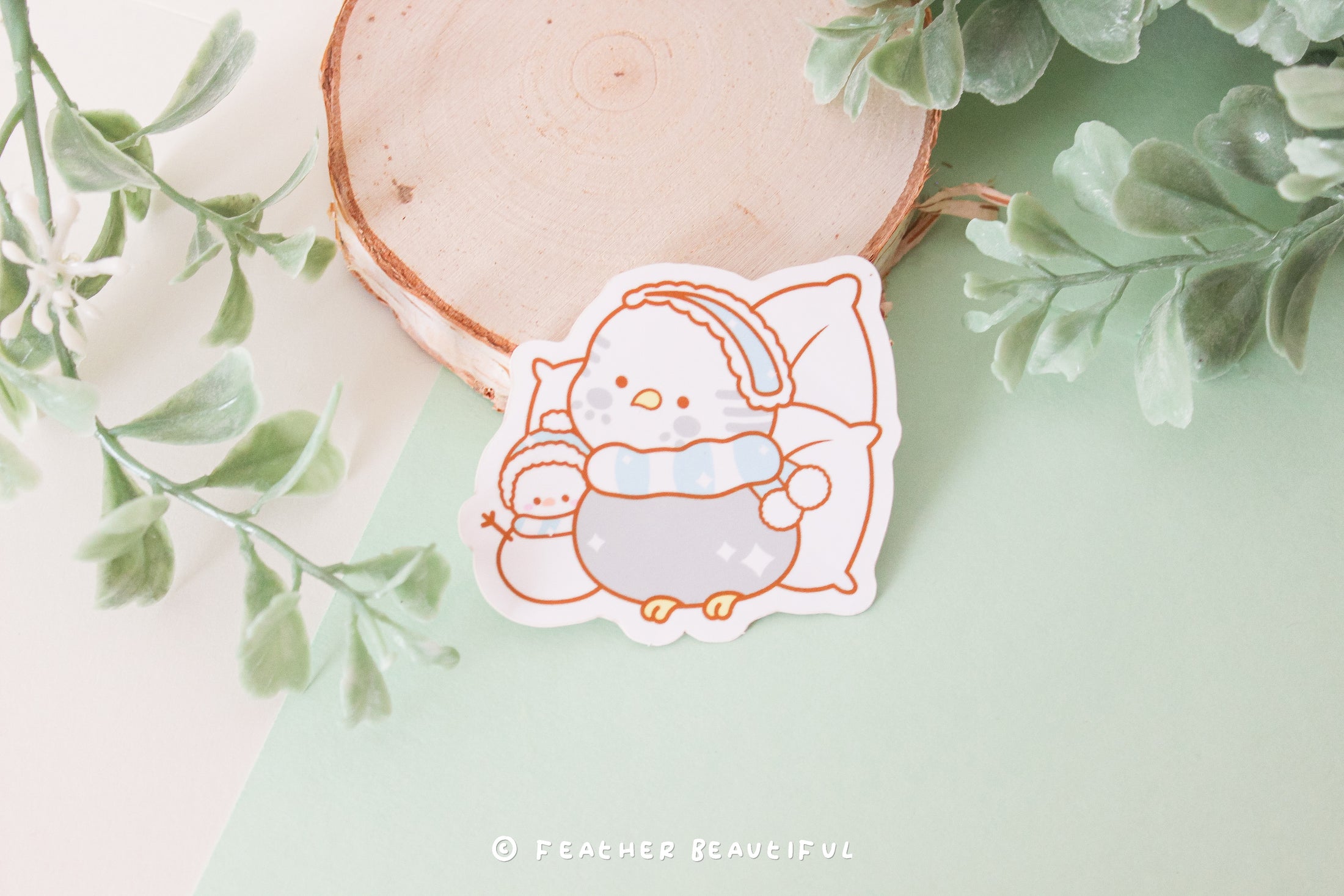Snow Bird Sticker - Sticker