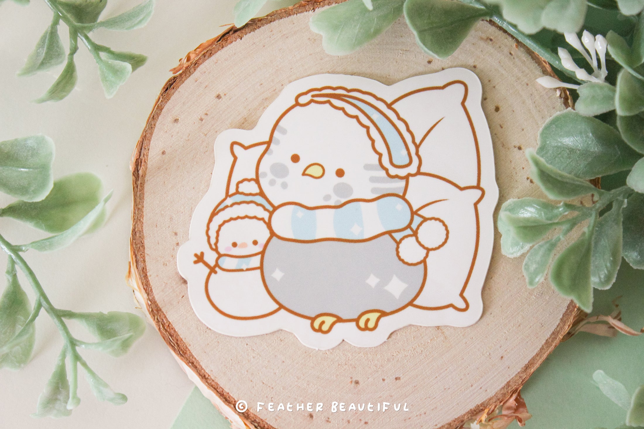 Snow Bird Sticker - Sticker