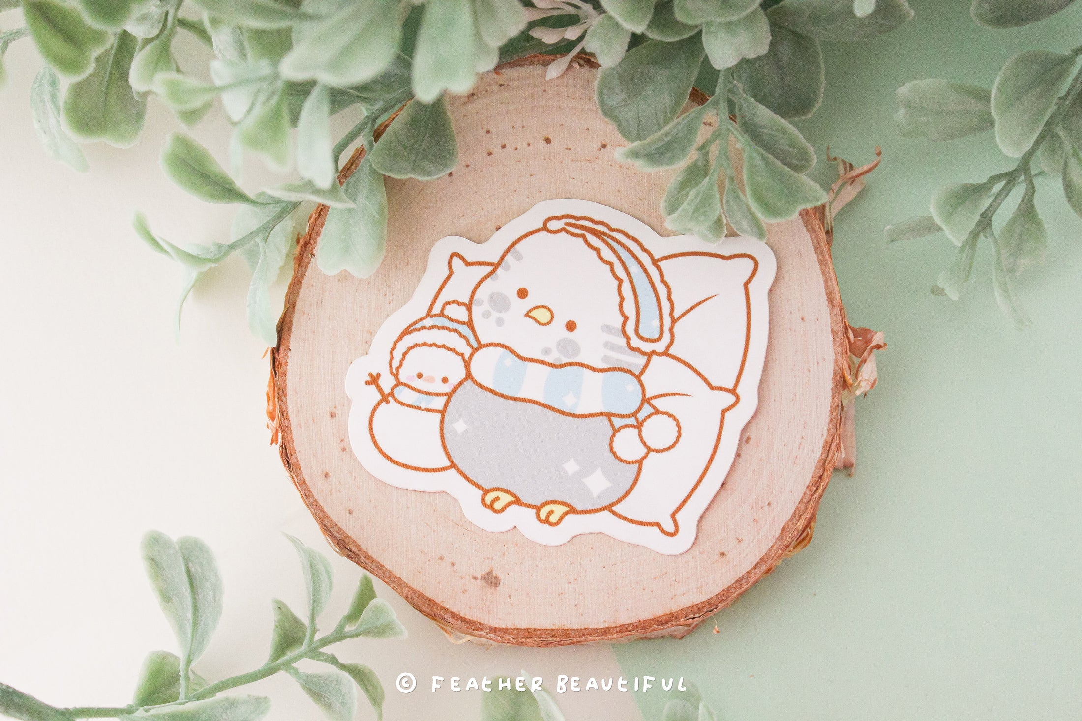 Snow Bird Sticker - Sticker