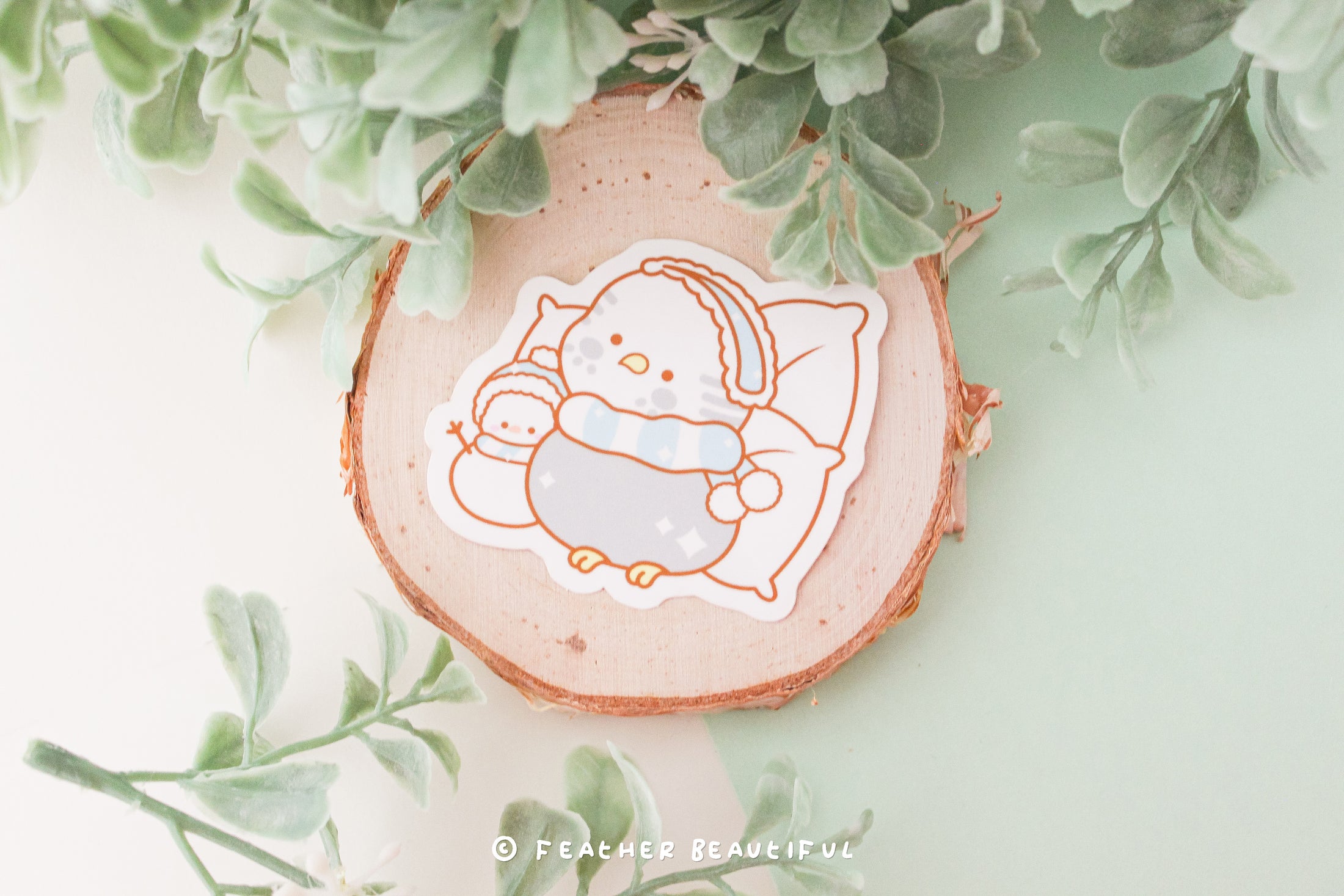 Snow Bird Sticker - Sticker