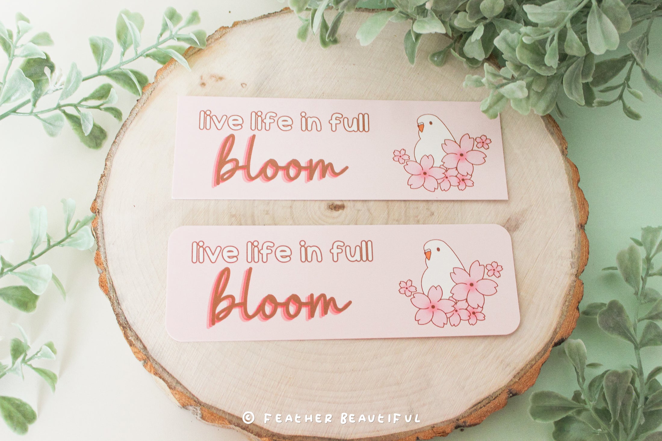Live Life in Full Bloom - Bookmark