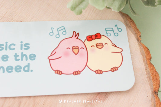 Sometimes Music Is the Only Medicine the Heart and Soul Need - Bookmark