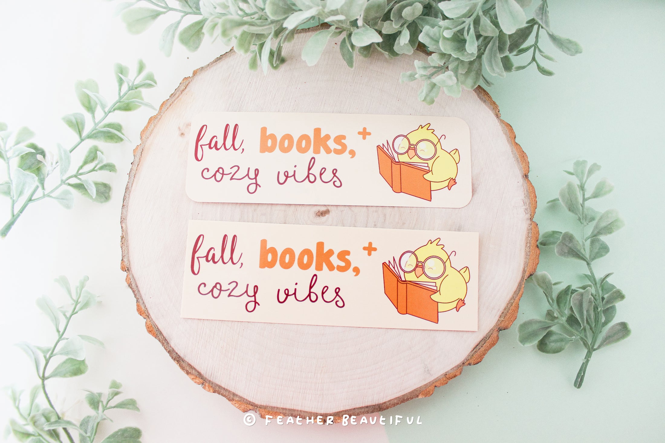 Autumn Fall Bird - Bookmark