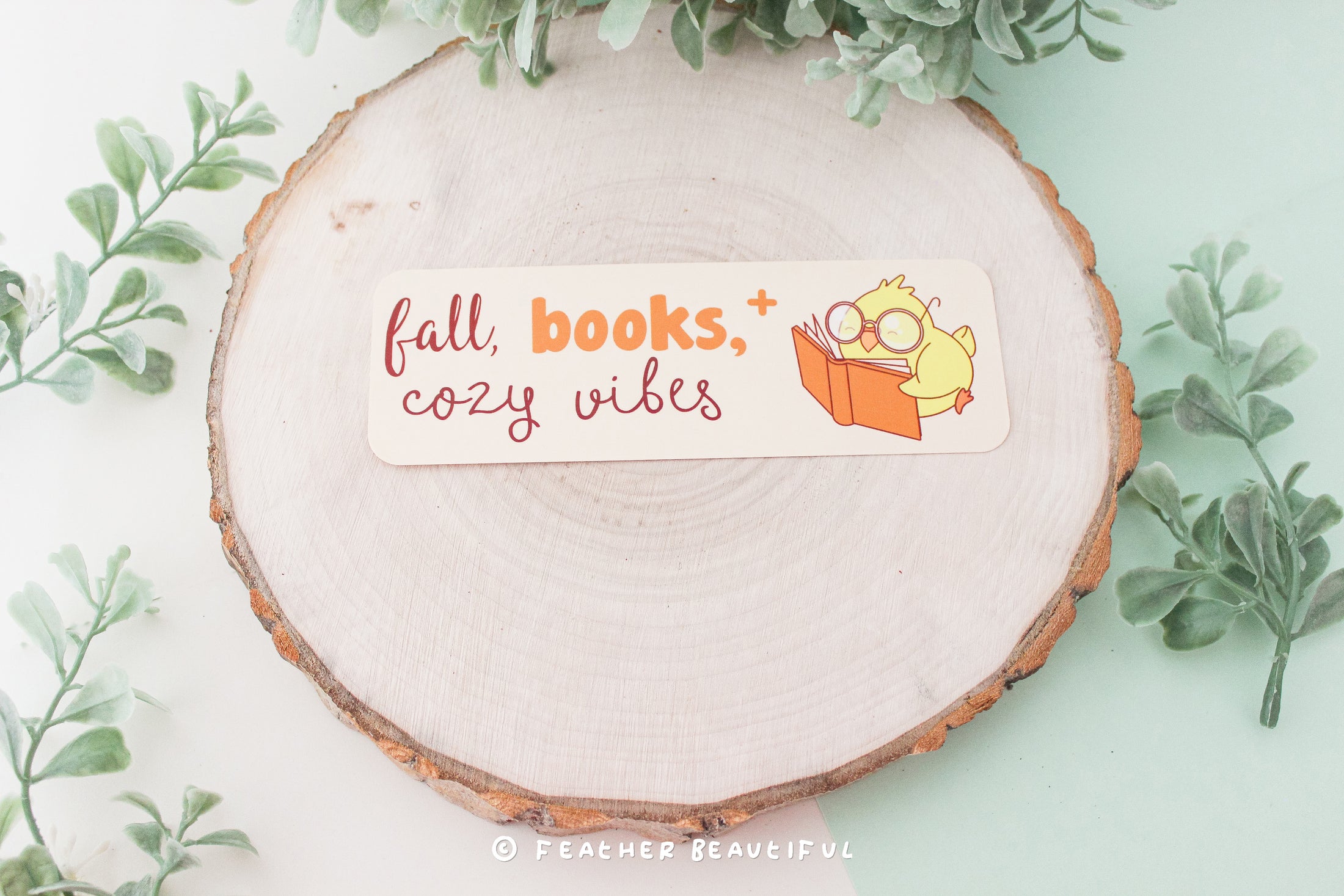 Autumn Fall Bird - Bookmark