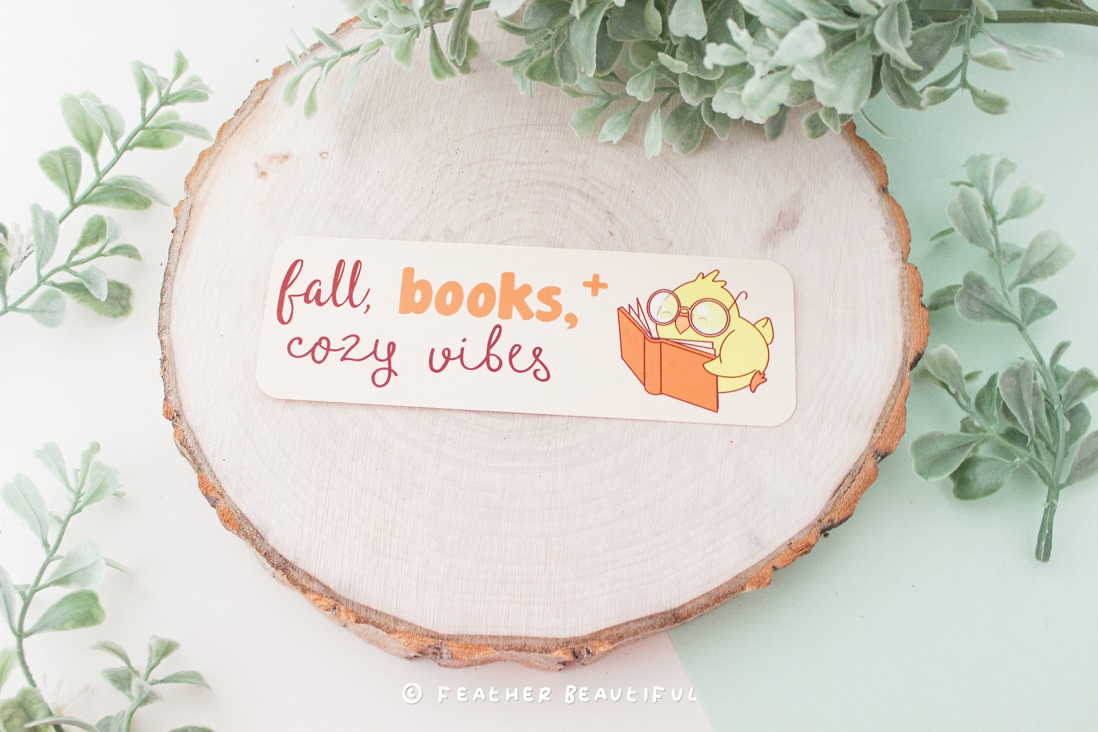 Autumn Fall Bird - Bookmark