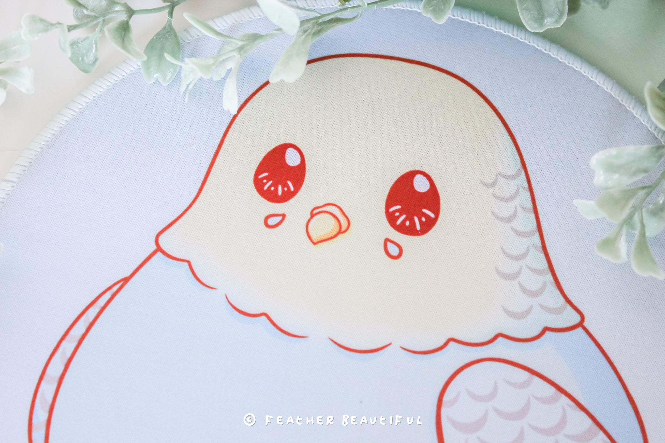 Blue Budgie - Mouse Mat