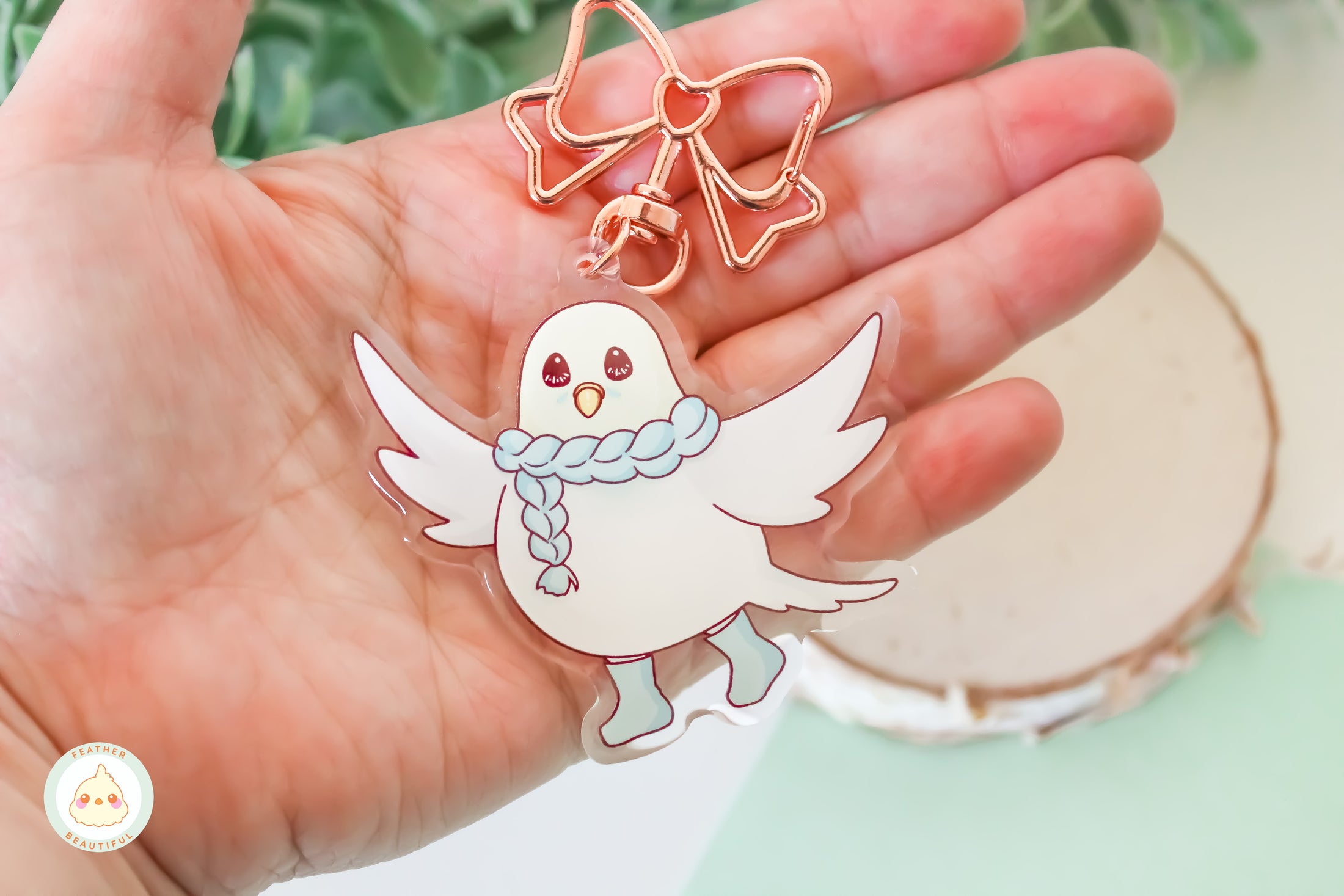 Festive Ocean - Acrylic Keychain