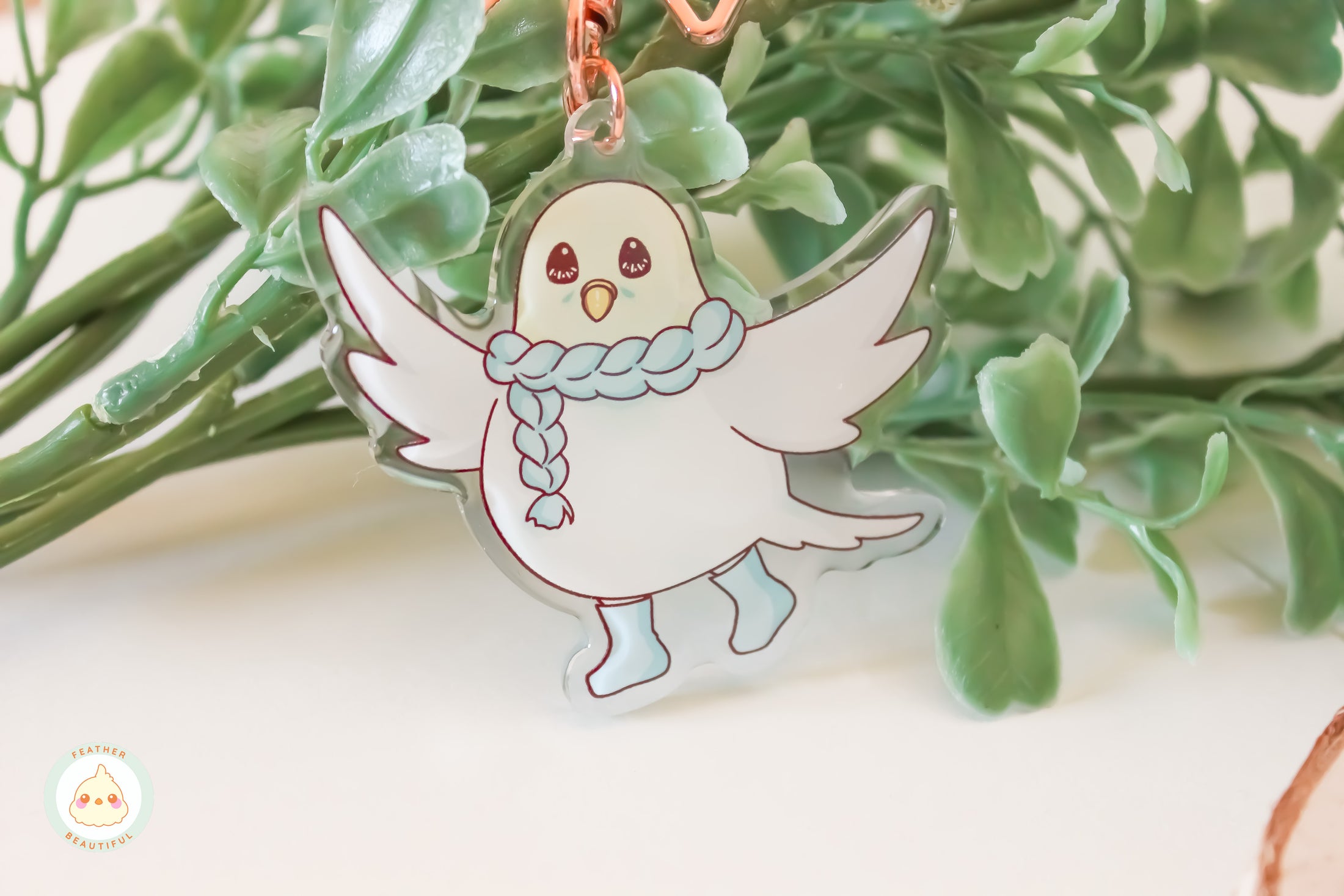 Festive Ocean - Acrylic Keychain