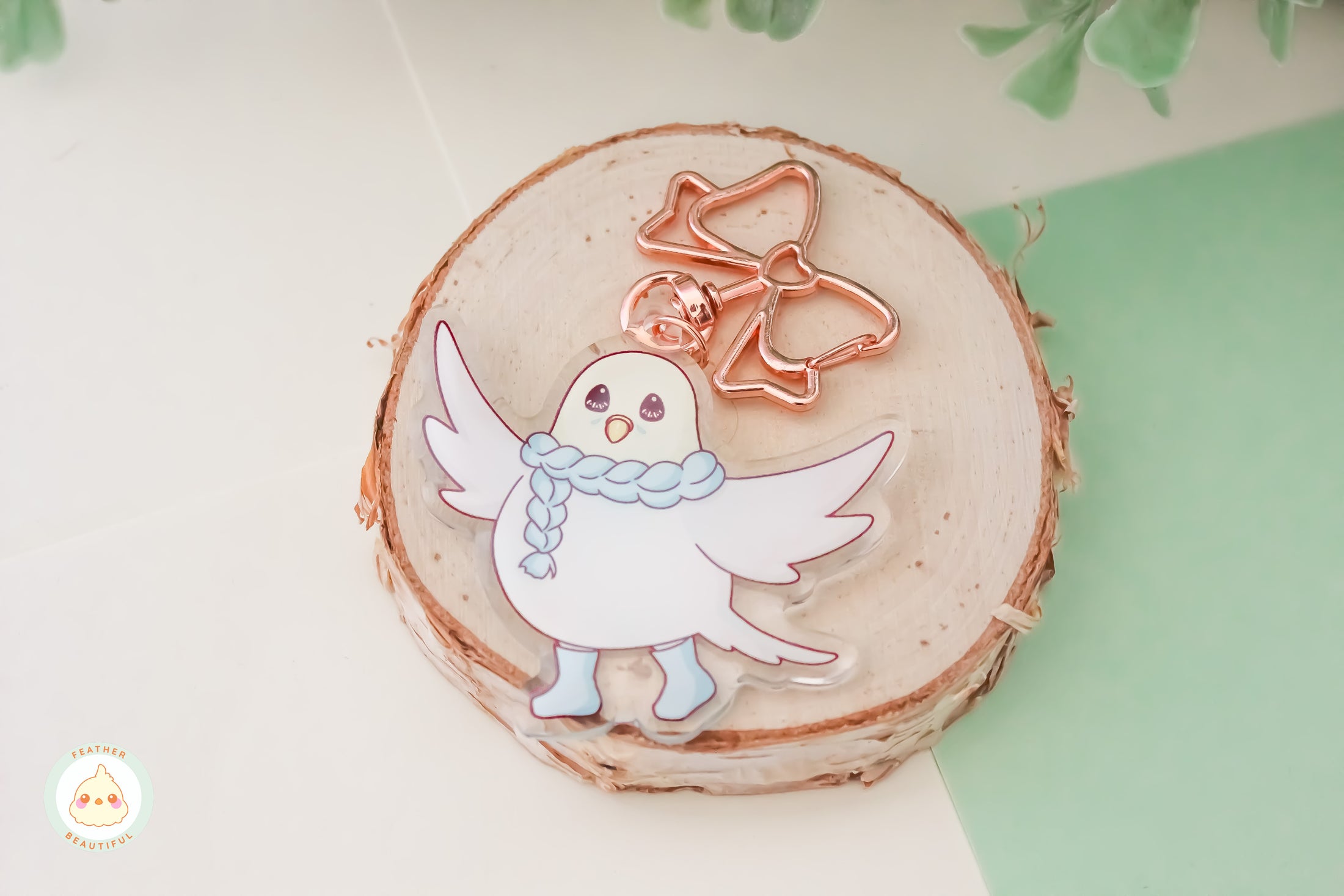 Festive Ocean - Acrylic Keychain