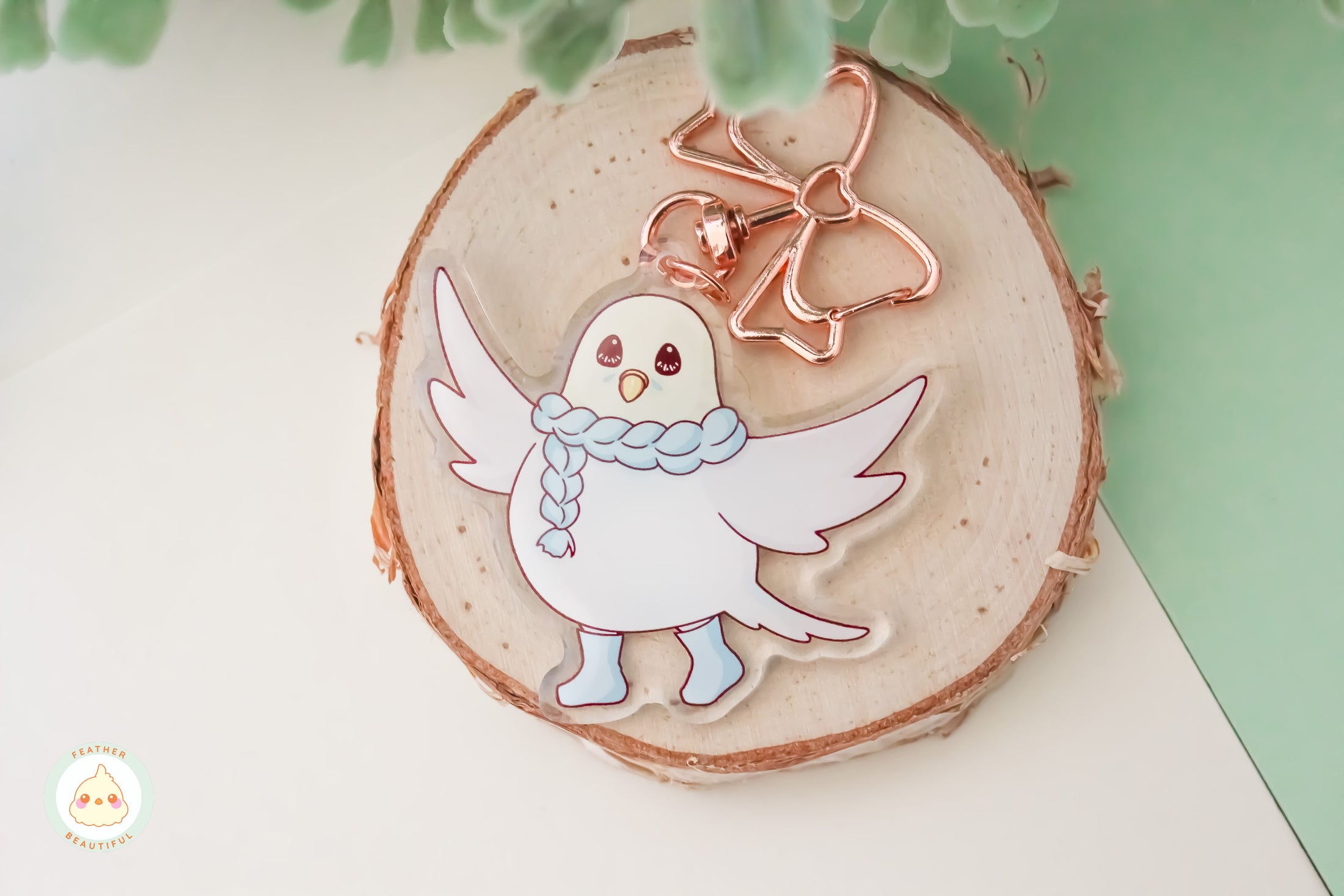 Festive Ocean - Acrylic Keychain