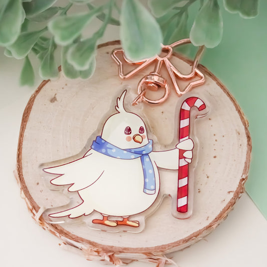 Festive Muffin - Acrylic Keychain