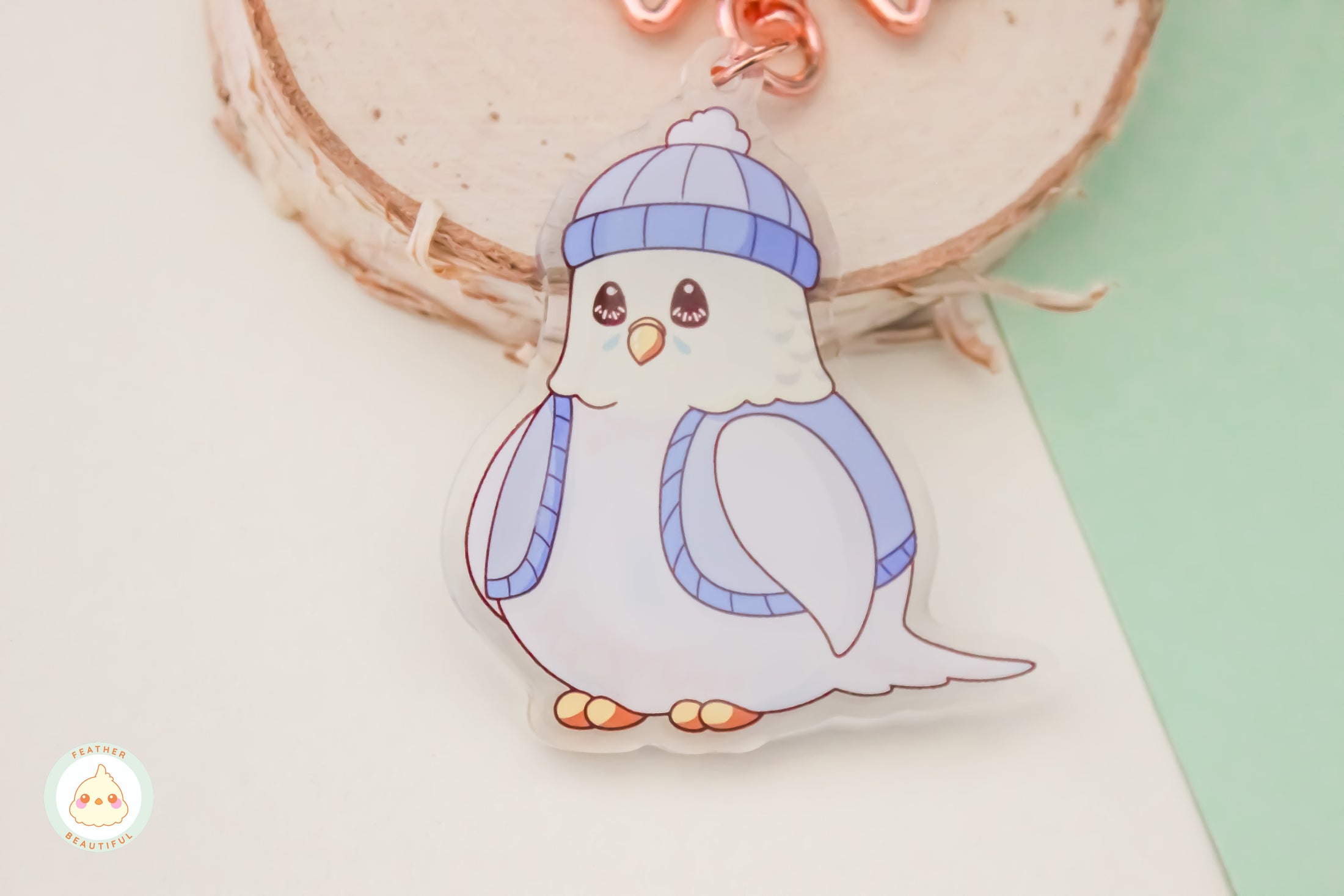 Festive Sky - Acrylic Keychain