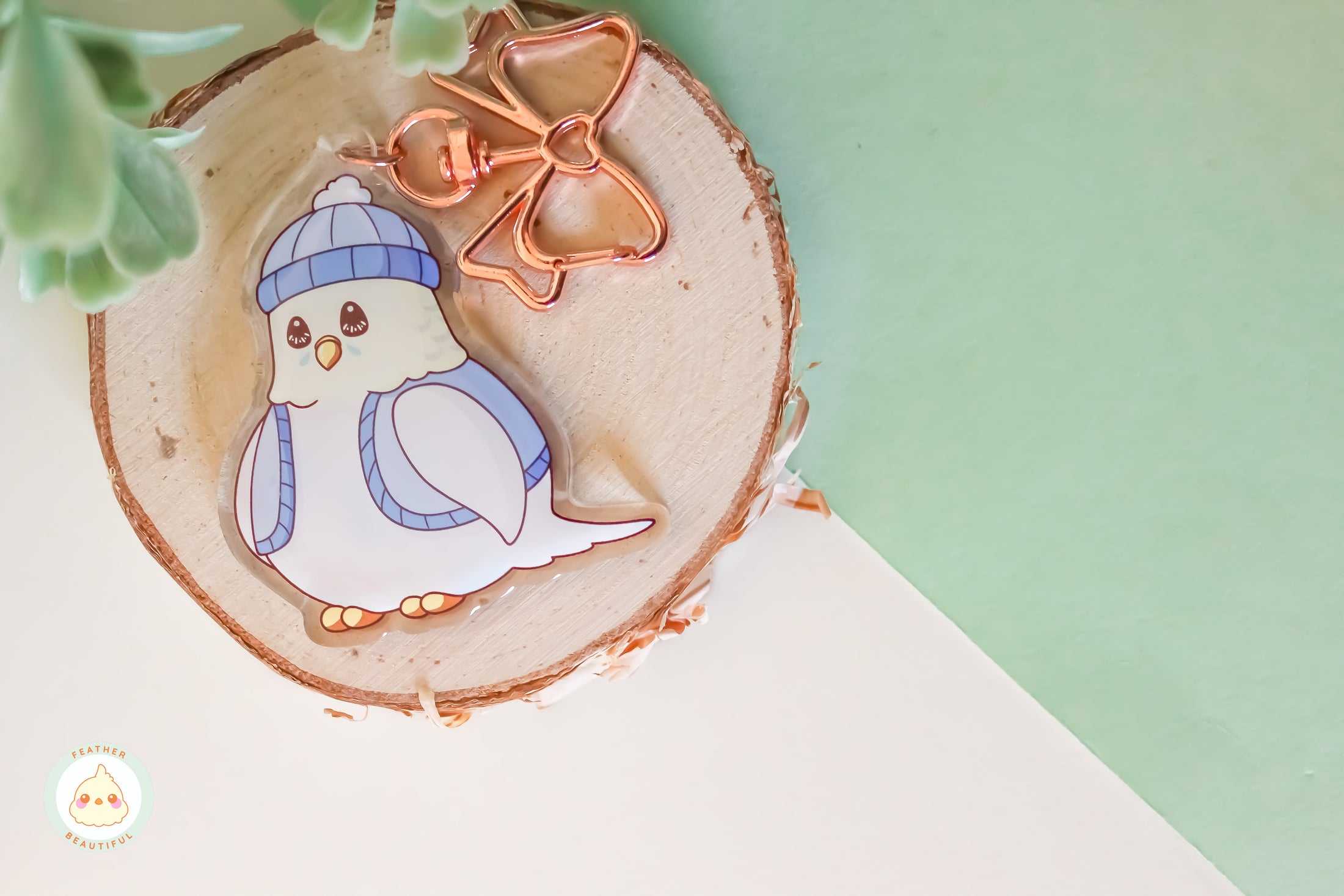 Festive Sky - Acrylic Keychain