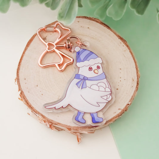 Festive Edward - Acrylic Keychain