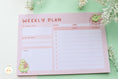 Load image into Gallery viewer, Budgie Weekly Planner - Notepad
