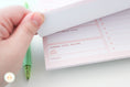 Load image into Gallery viewer, Pink Health Checklist - Notepad
